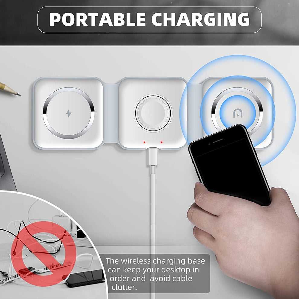 3-in-1 Wireless Charging Pad 1 - Describings
