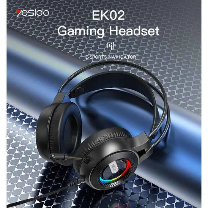 EK02 Professional Gaming Headset - Describings