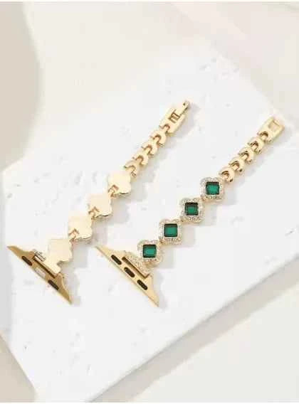 Diamond Metal Watch Straps - Describings