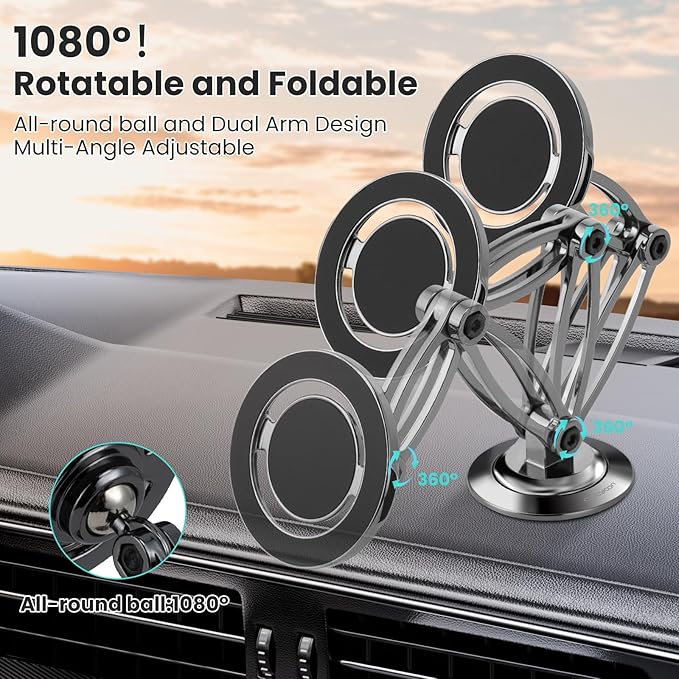 Car Phone Holder for Magsafe - Describings
