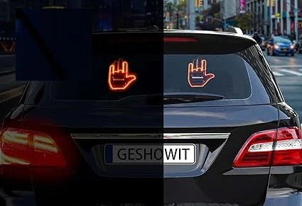 Car Road Rage Signs - Describings