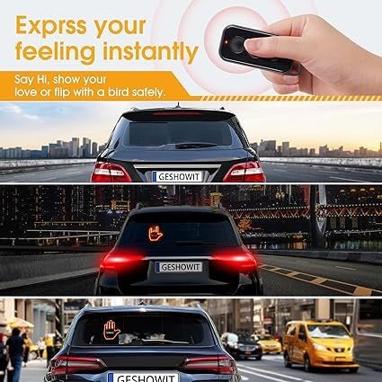 Car Road Rage Signs - Describings