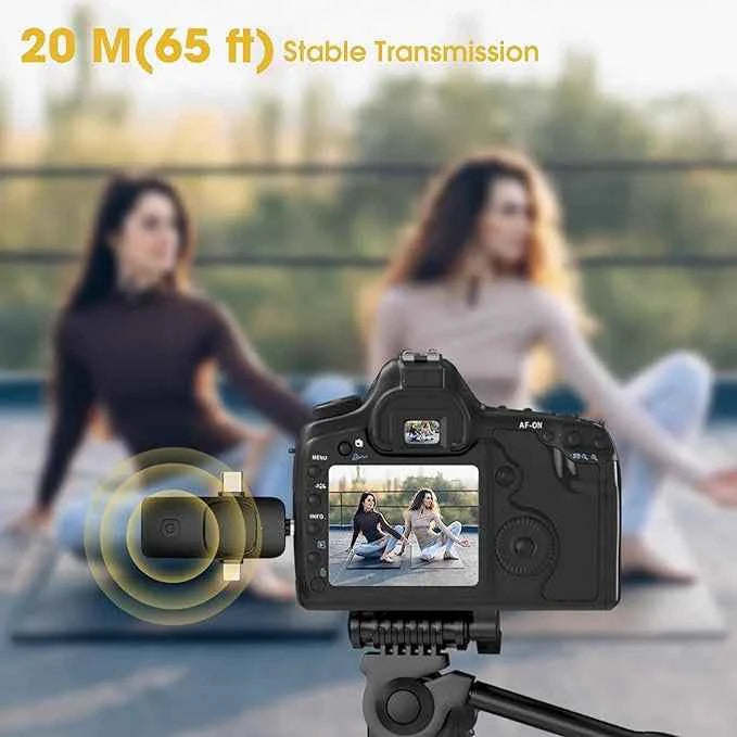 Mini Wireless Streaming Microphone - Describings