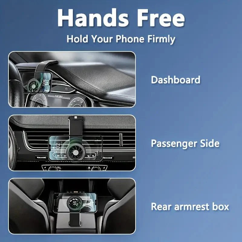 Magnetic Phone Holder for Dashboard - Describings