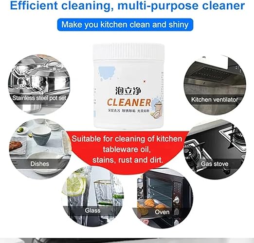 Multi-Purpose Cleaning Powder for Kitchen - Describings