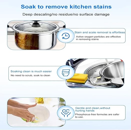 Multi-Purpose Cleaning Powder for Kitchen - Describings