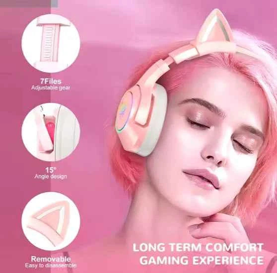 Animated Over-Ear Headphones - Describings