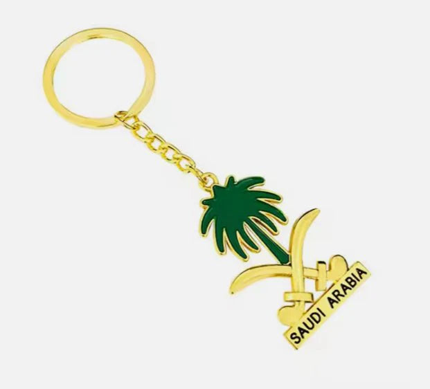 Saudi Arabia Key Ring - Describings