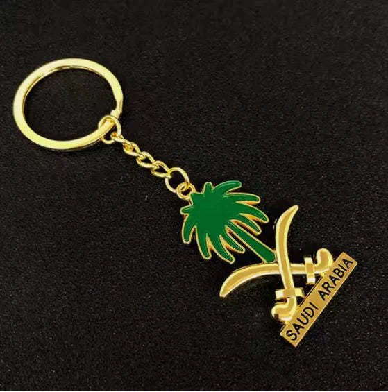 Saudi Arabia Key Ring - Describings