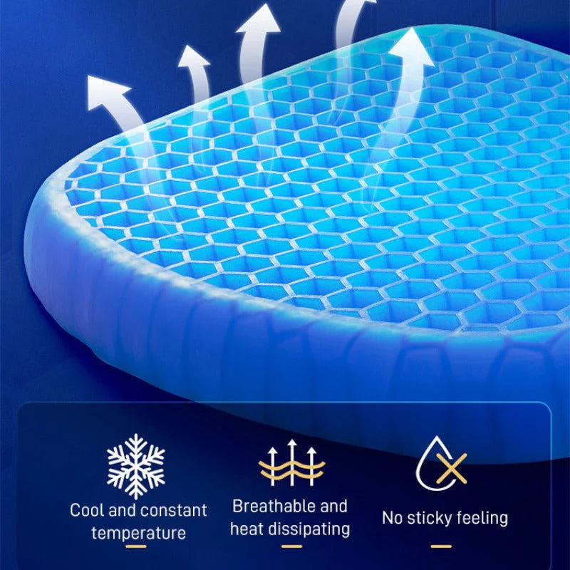 Silicone Ice Pad Insulated Car Seat Cushion - Describings