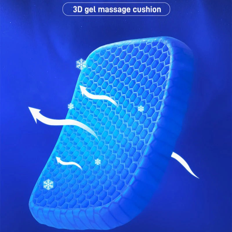Silicone Ice Pad Insulated Car Seat Cushion - Describings