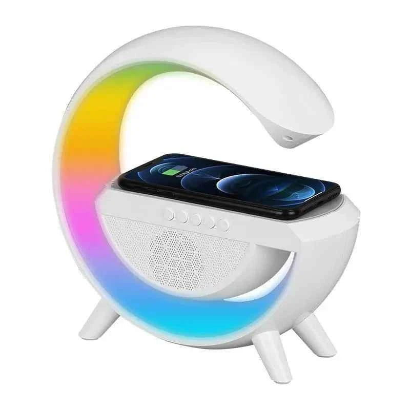 Led Wireless Charger Speaker - Describings