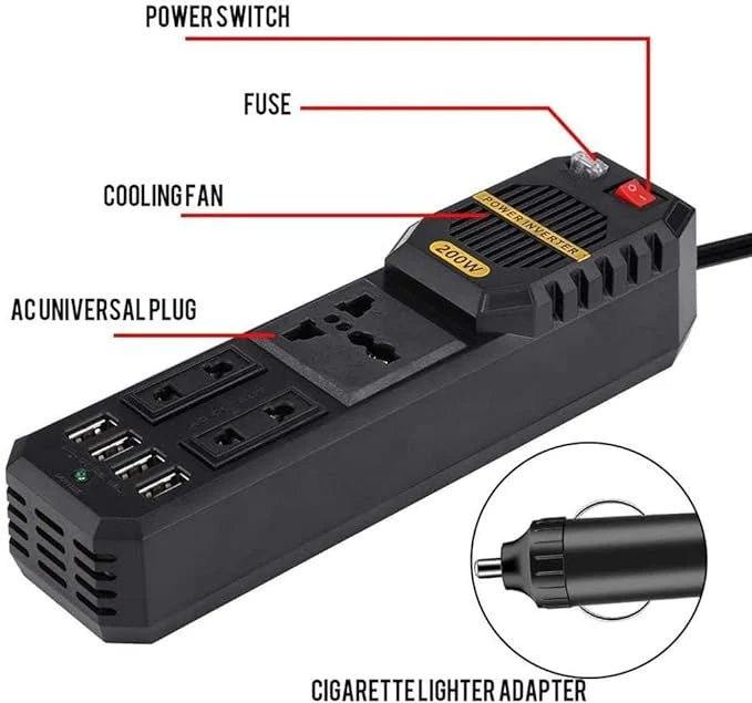 200W Power Inverter - Describings