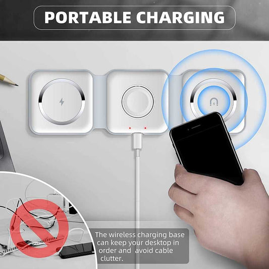 3-in-1 Wireless Charging Pad 1 - Describings