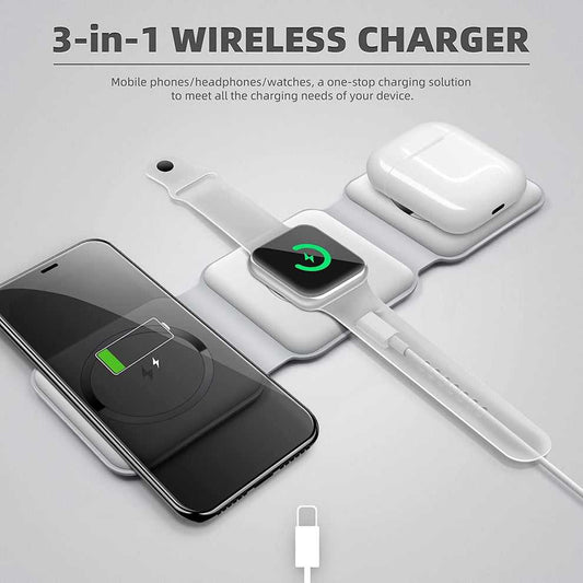 3-in-1 Wireless Charging Pad 1 - Describings