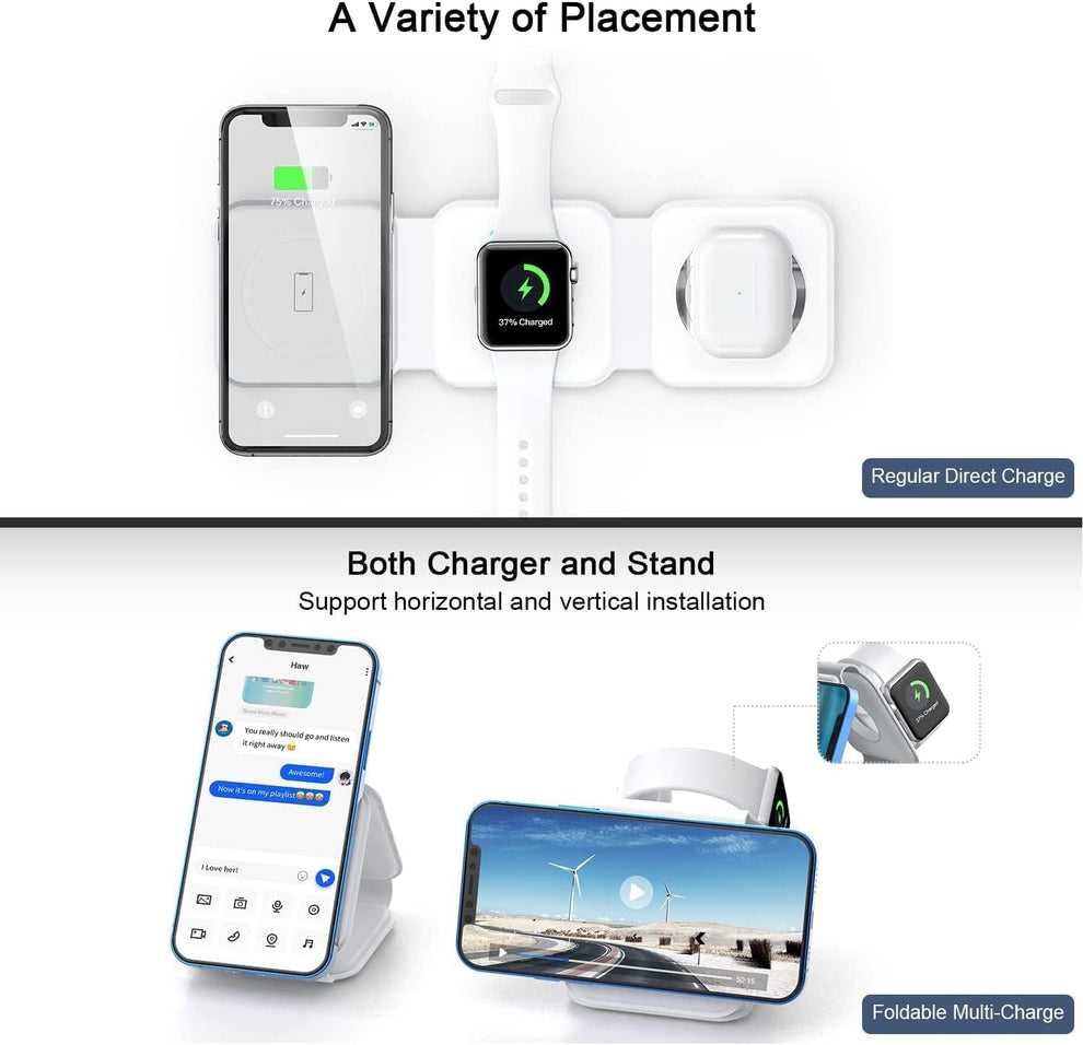 3-in-1 Wireless Charging Pad 1 - Describings