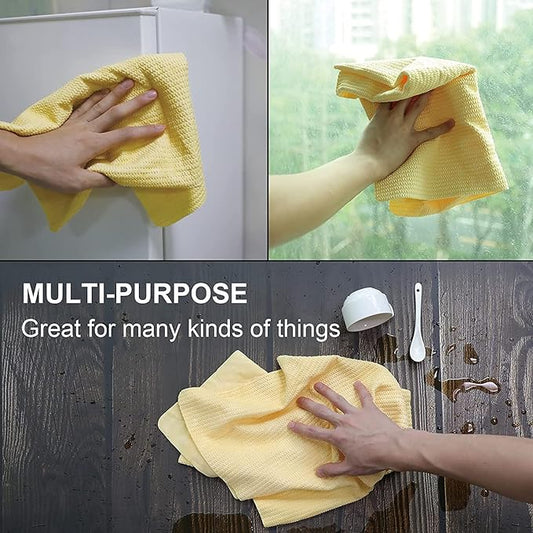 3D Car Cleaning Leatherette Chamois - Describings