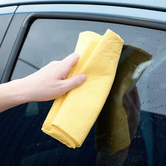 3D Car Cleaning Leatherette Chamois - Describings