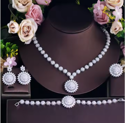 Zircon Jewelry Set - Describings