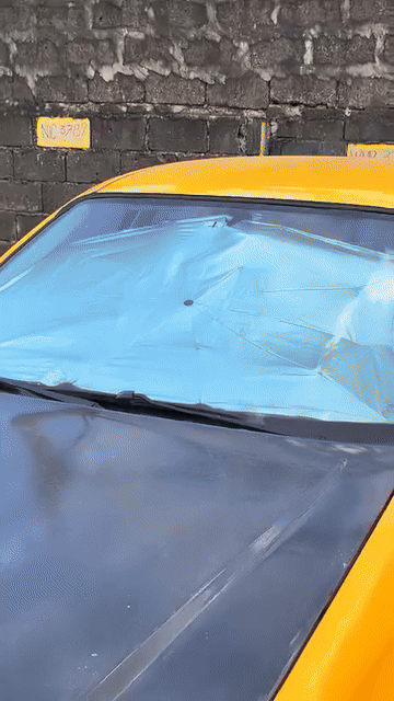 Denx - Portable Car Umbrella - Describings