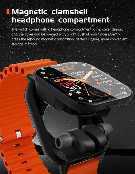 Hepu - 2-in-1 Smart Watch - Describings
