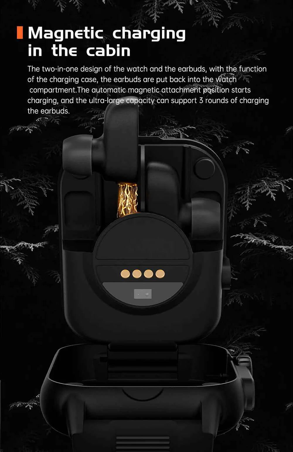 Hepu - 2-in-1 Smart Watch - Describings
