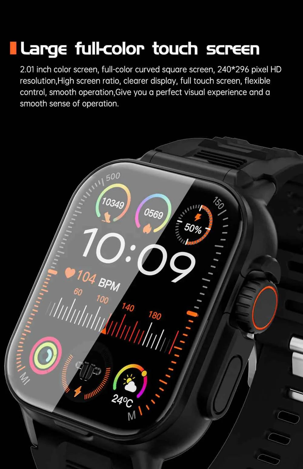 Hepu - 2-in-1 Smart Watch - Describings