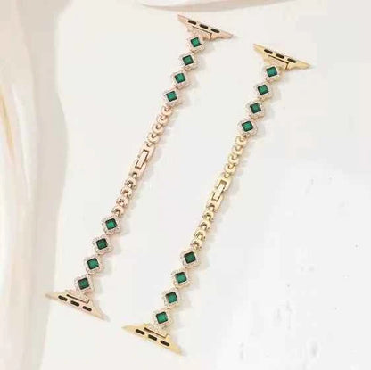 Diamond Metal Watch Straps - Describings