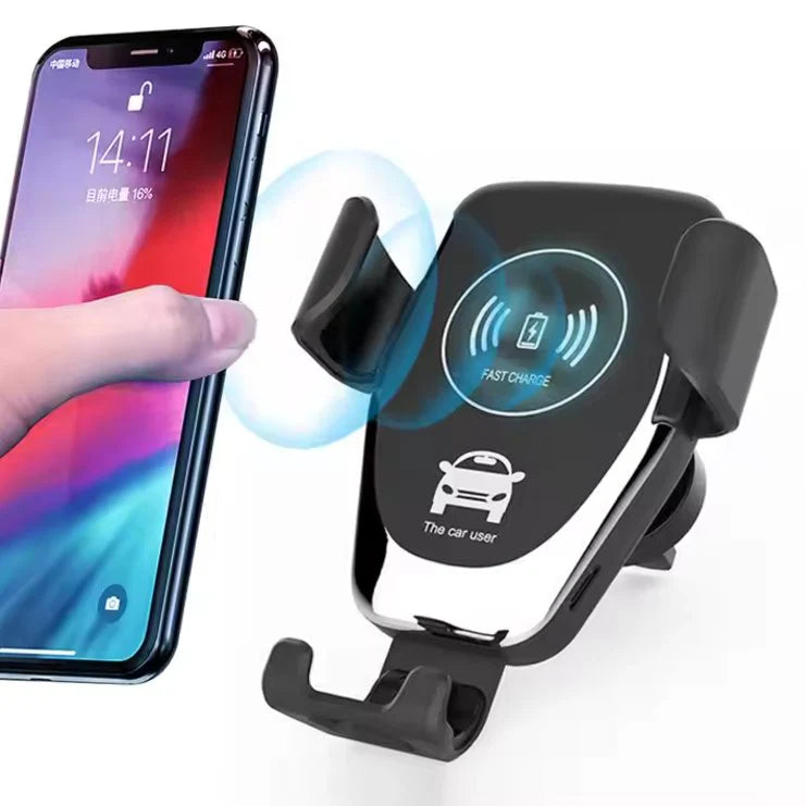 Auto Clamping Wireless Car Charger - Describings