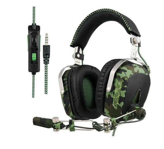 Bass Over-Ear Headphones with Mic - Describings