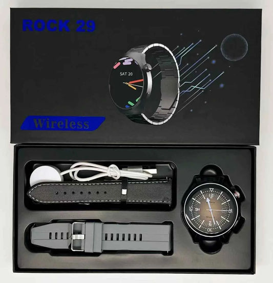 Rock 29 Round Watch - Describings