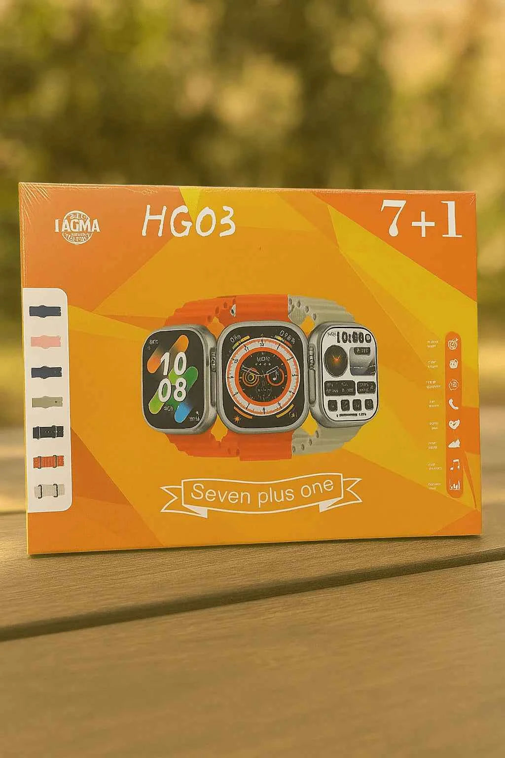 Lama - 7+1 Smartwatch - Describings