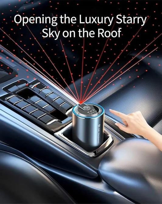Car Fragrance With Light - Describings
