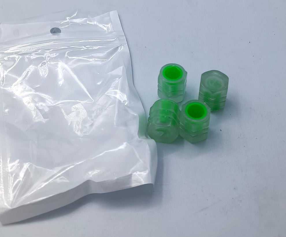 Car Luminous Tire Valve cap(4 pcs set) - Describings