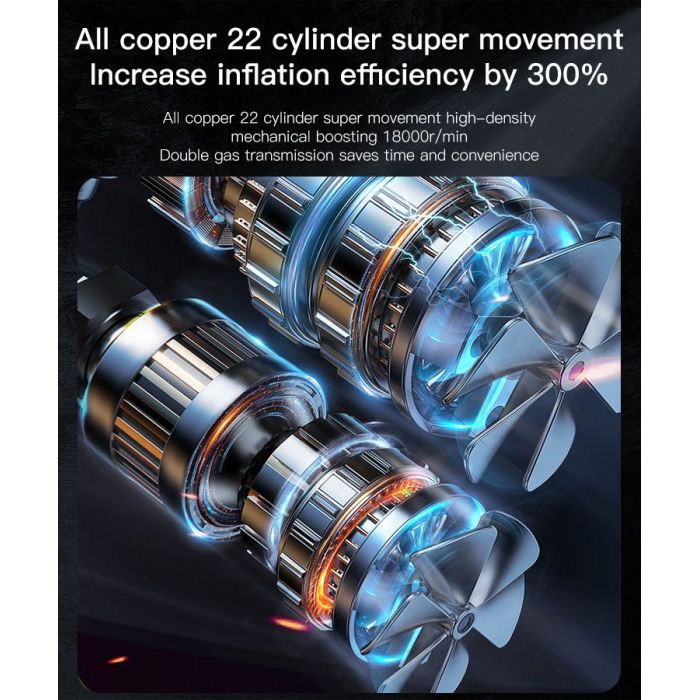Car Mounted Inflation Pump - Describings