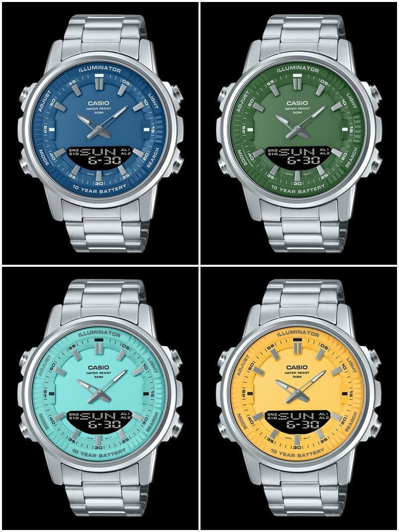 Casio Mens Watch AMW 880D 9AVDF - Describings