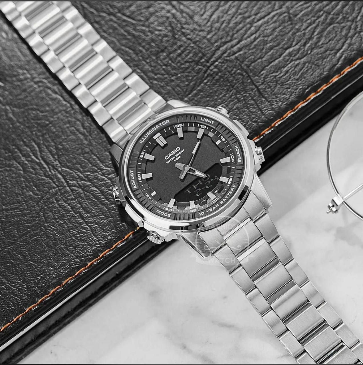 Casio Mens Watch AMW 880D 9AVDF - Describings