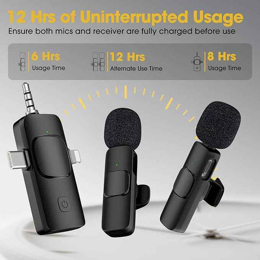 Mini Wireless Streaming Microphone - Describings