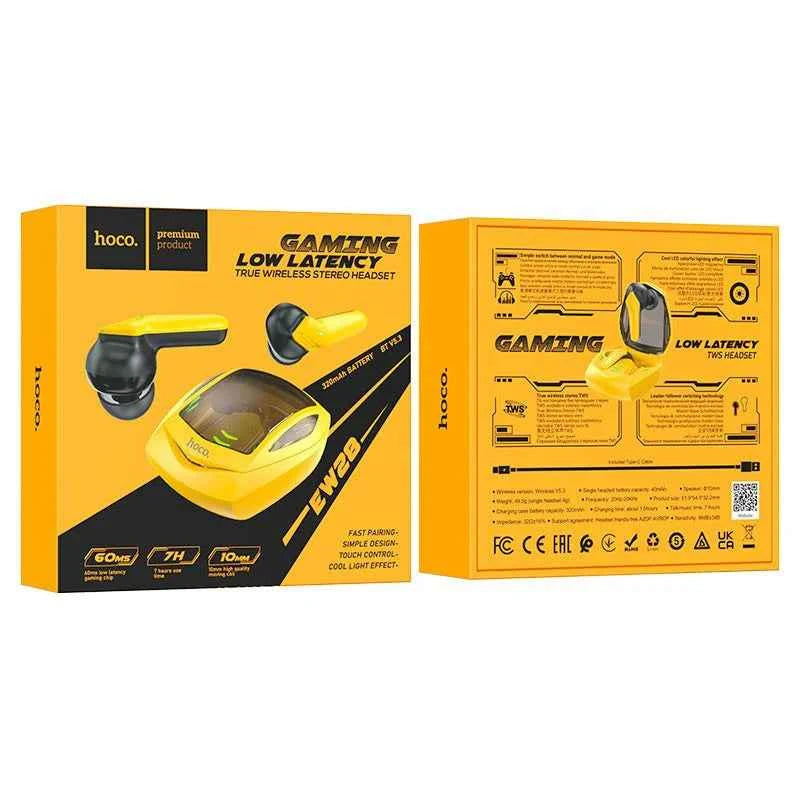 Hoco - Gaming Earbuds (EW28) - Describings