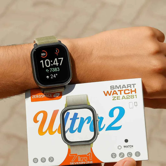 ZeroSpace - 7-in-1 Ultra 2 Smart Watch - Describings