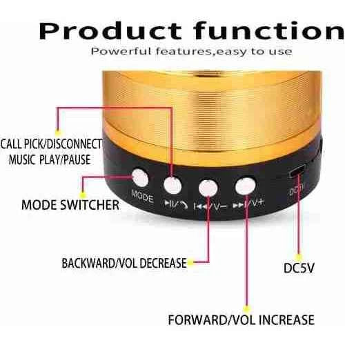Wireless Mini Speaker - Describings