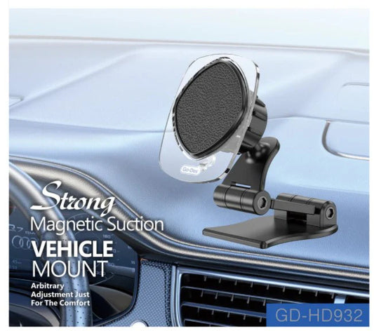 Dual Folding Car Magnetic Phone Holder - Describings