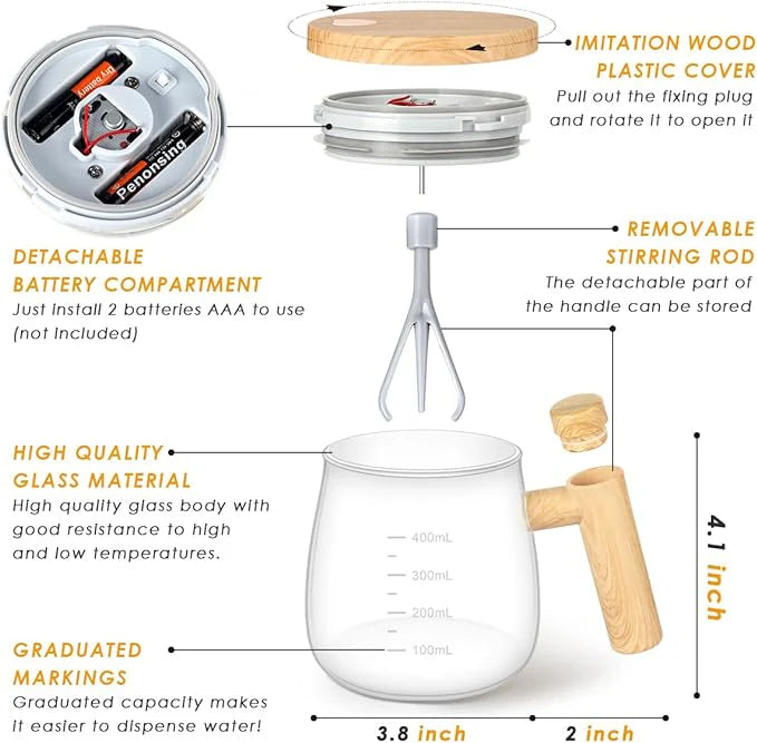Electric Mixing Cup 400ML - Describings
