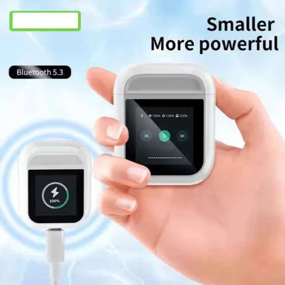 Smart LED Display Earbuds - Describings