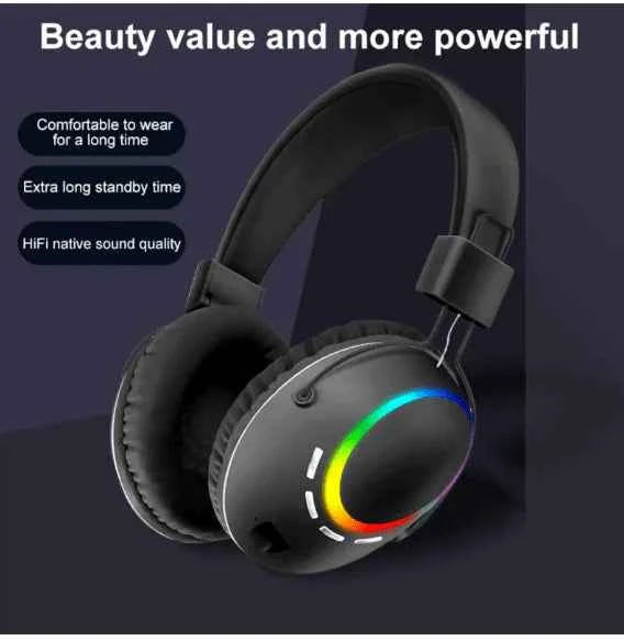 Stereo Music Headphones - Describings