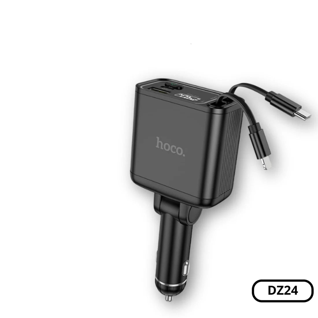Hoco - 4-in-1 Car Charger - Describings