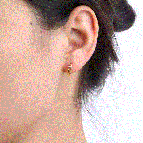 Women's Heart Earrings - Describings