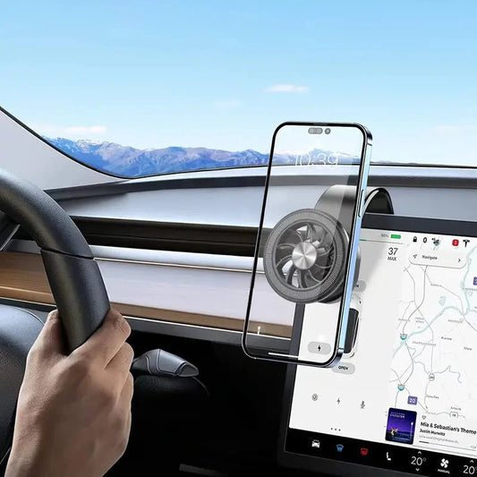 Magnetic Phone Holder for Dashboard - Describings