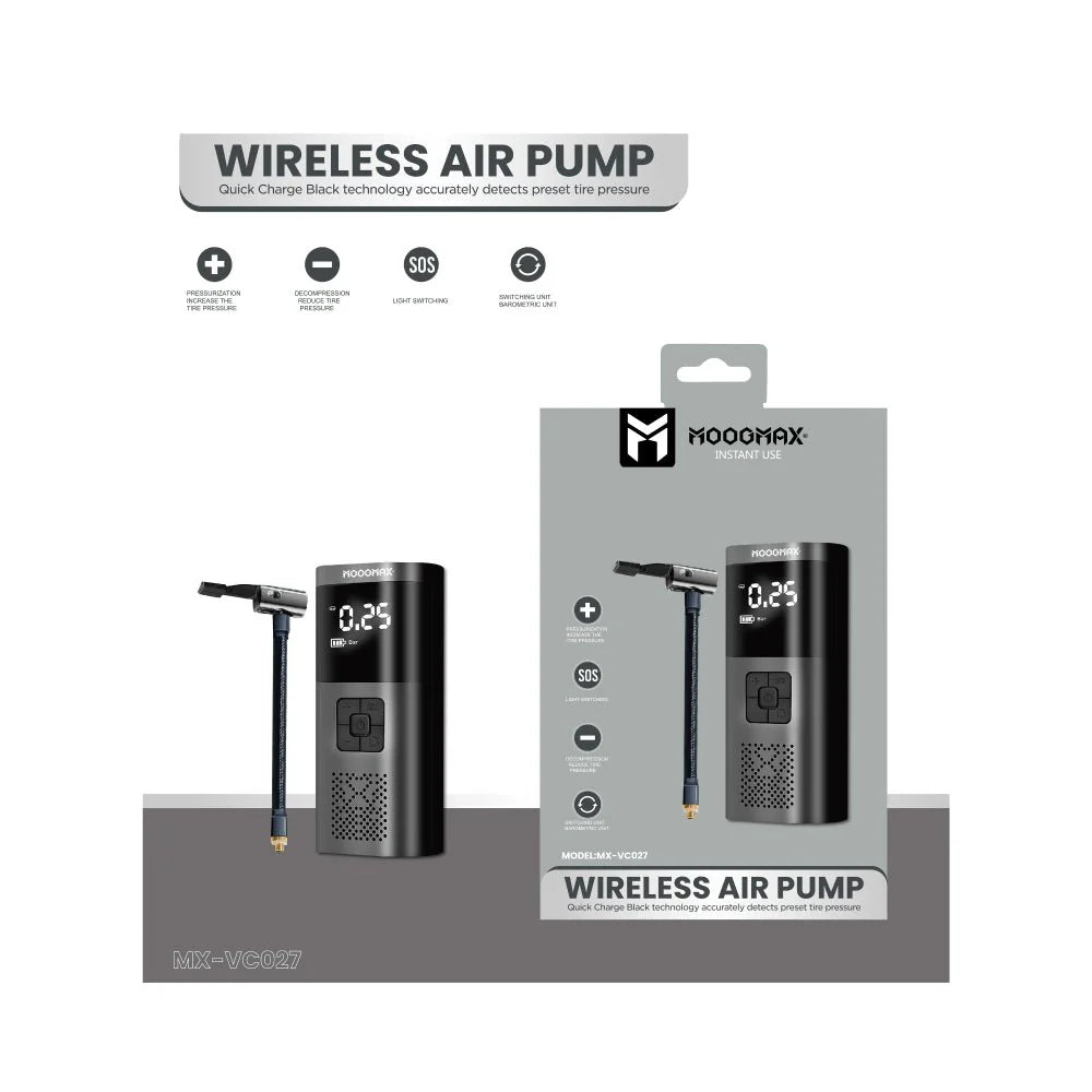 Moogmax - Portable Air Compressor (Original) © - Describings