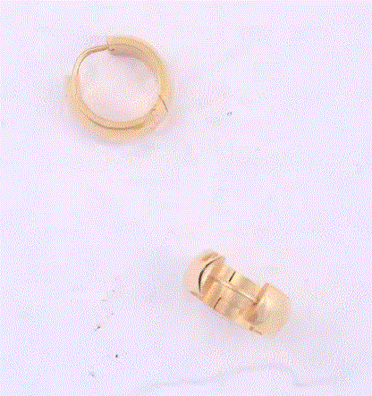 Women's Circle Hoop Earrings - Describings